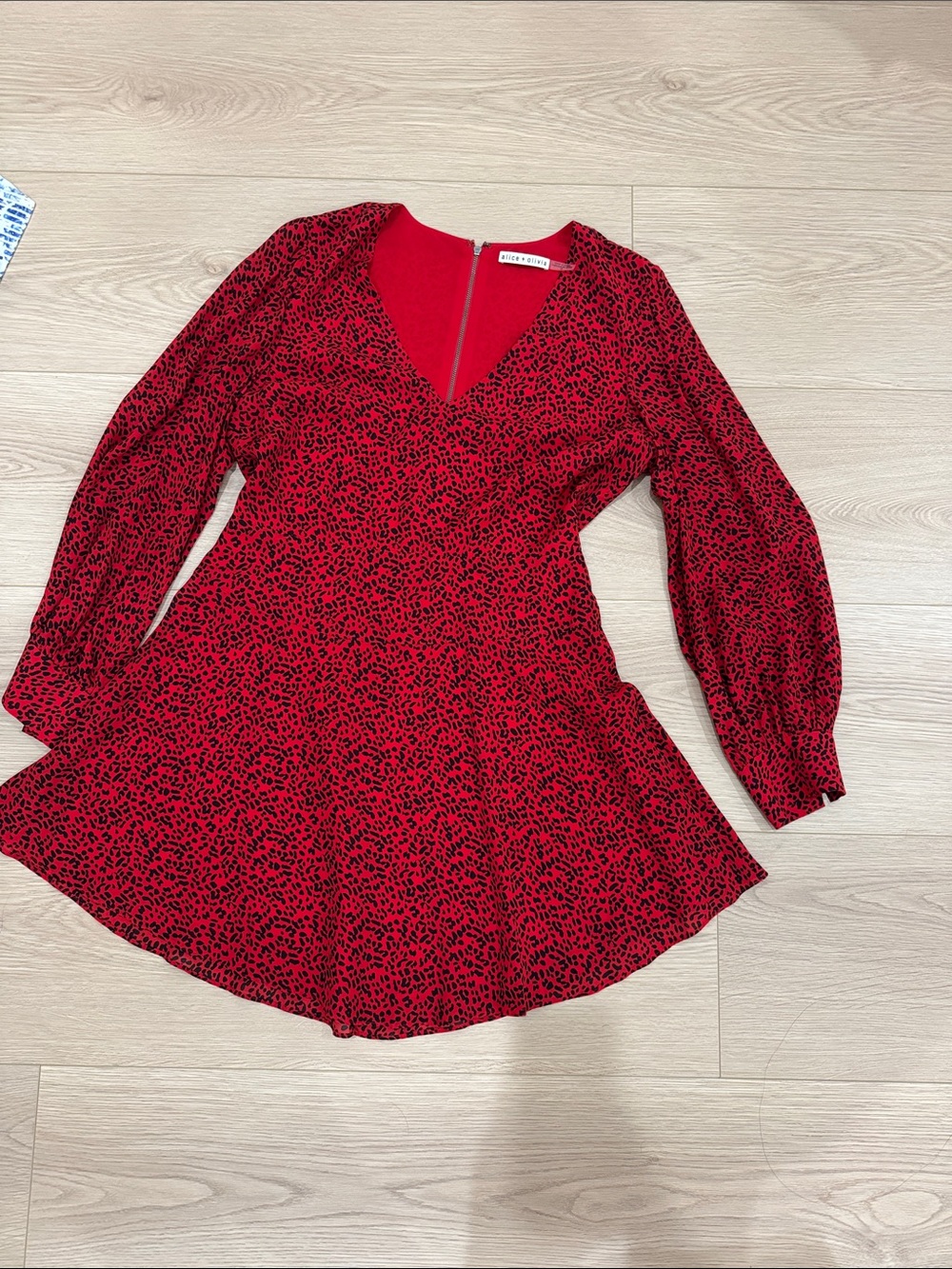 Alice + Olivia Red Leopard